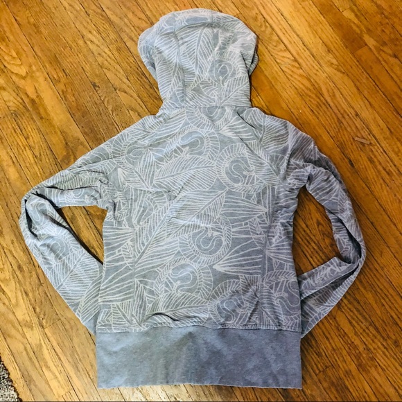 Lululemon Grey Hoodie with Symbol Design - Picture 5 of 5